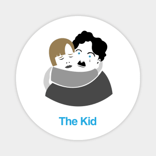 The Kid Charlie Chaplin Minimal Movie Fan Art 20s Cinema Magnet